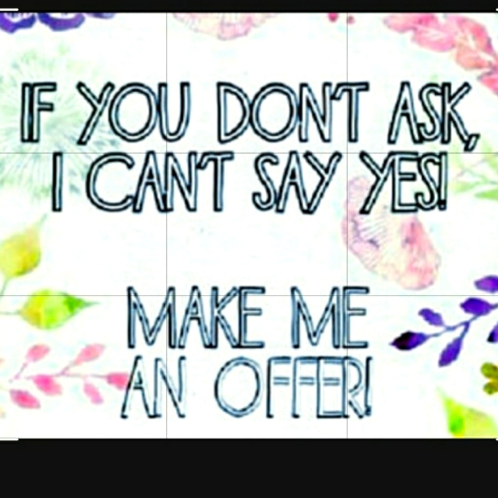 Make me an offer!